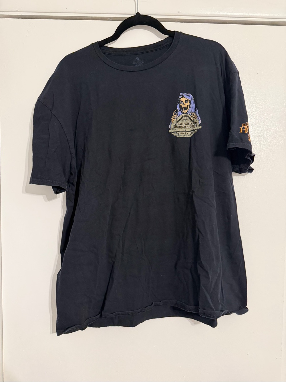 Halloween Horror Nights 2022 Graphic Tee Black - Size XXL
